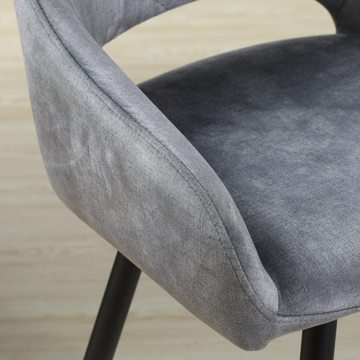 Bar Stools Set Of 2 Bar Chairs Bistro Stools With Footrest Velvet Look Kitchen Chair Counter Stool Seat Cover For Kitchen Islands Steel Gray 50 X 53 X 94 Cm