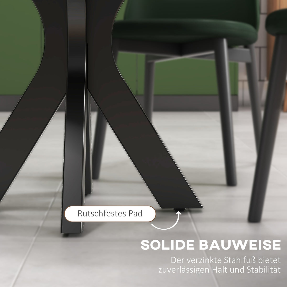 Bar Table Bar Table 2 People Bistro Table Tempered Glass Table Top Ø60X102Cm Transparent
