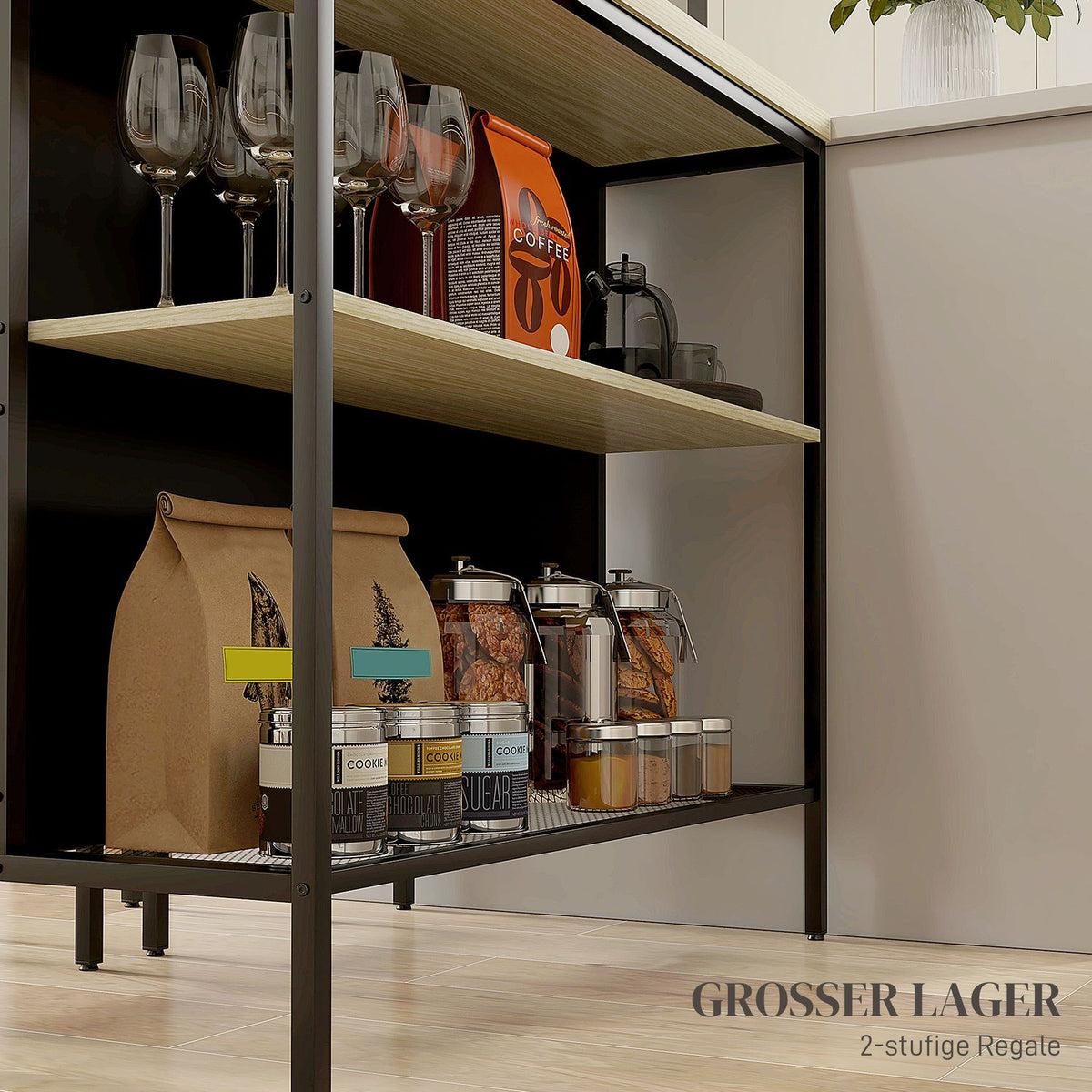 Bar Table Set 3 Pieces. Kitchen Table 2 Bar Stools 2 Shelves Dining Set Modern Steel Oak