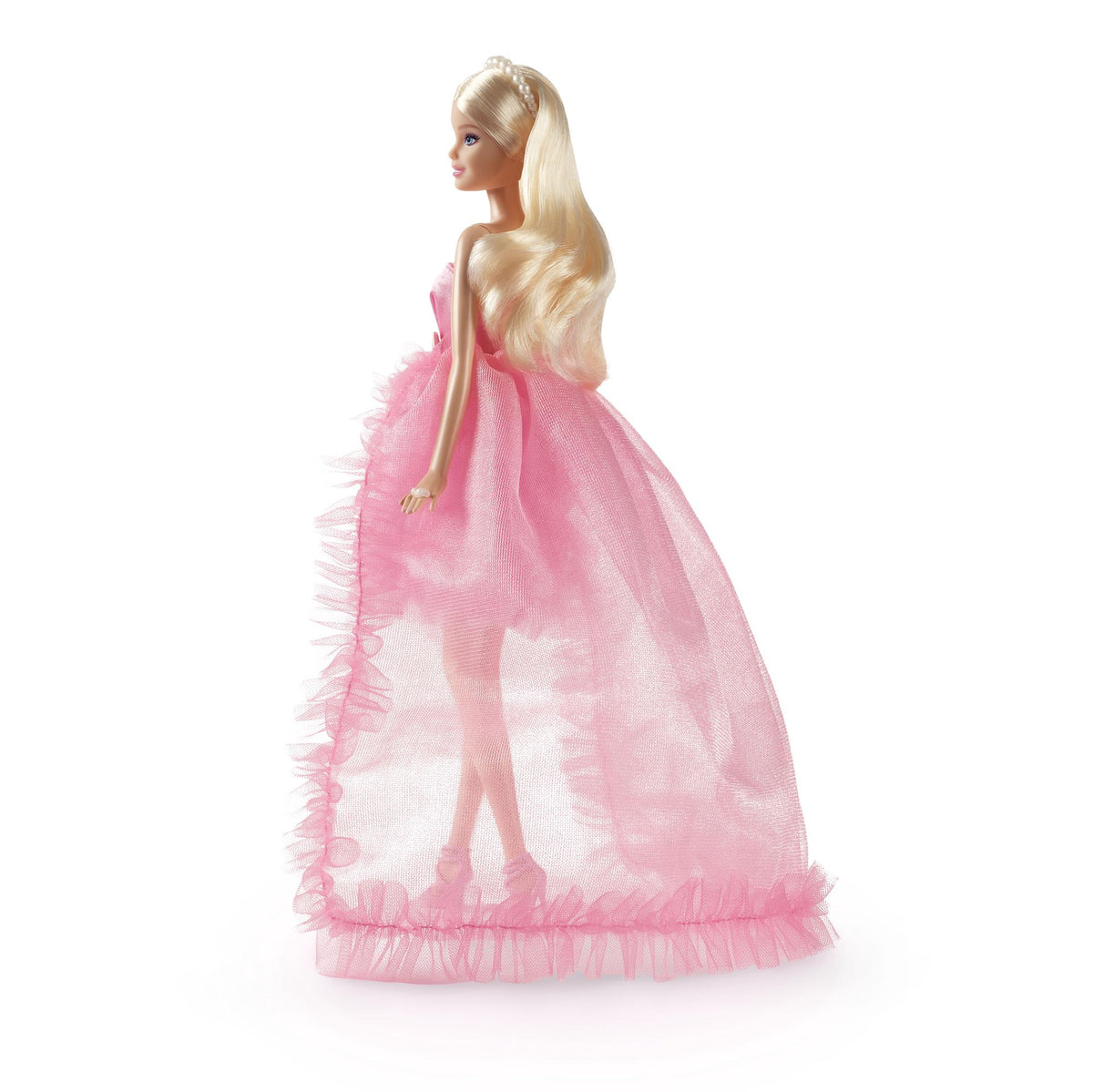 Barbie Birthday Wishes Doll with Pink Tulle Dress