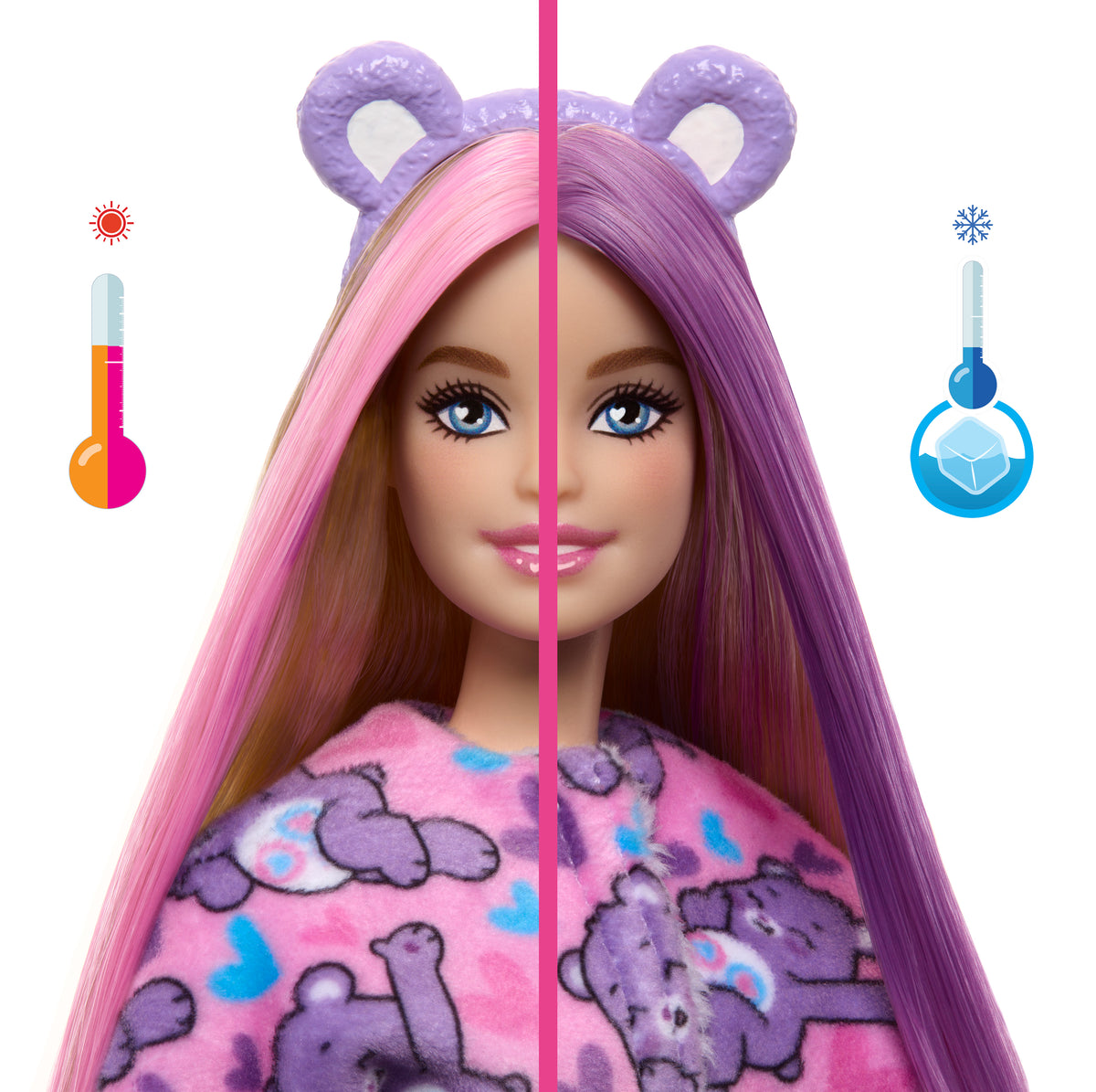 Barbie Cutie Reveal Care Bears Purple