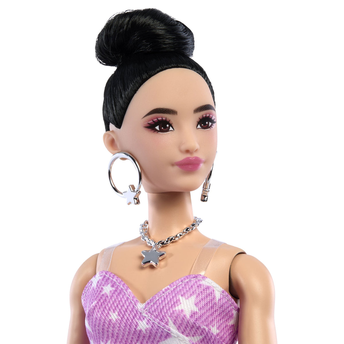 Barbie Deluxe Fashion Doll with Denim Rose Outfit