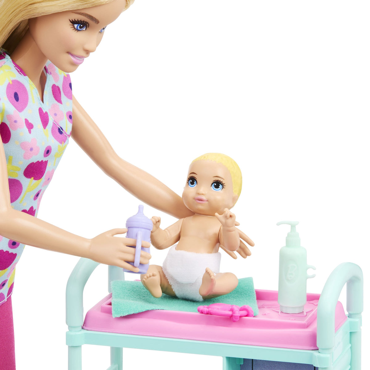 Barbie Doctor Playset with Twins and Medical Accessories