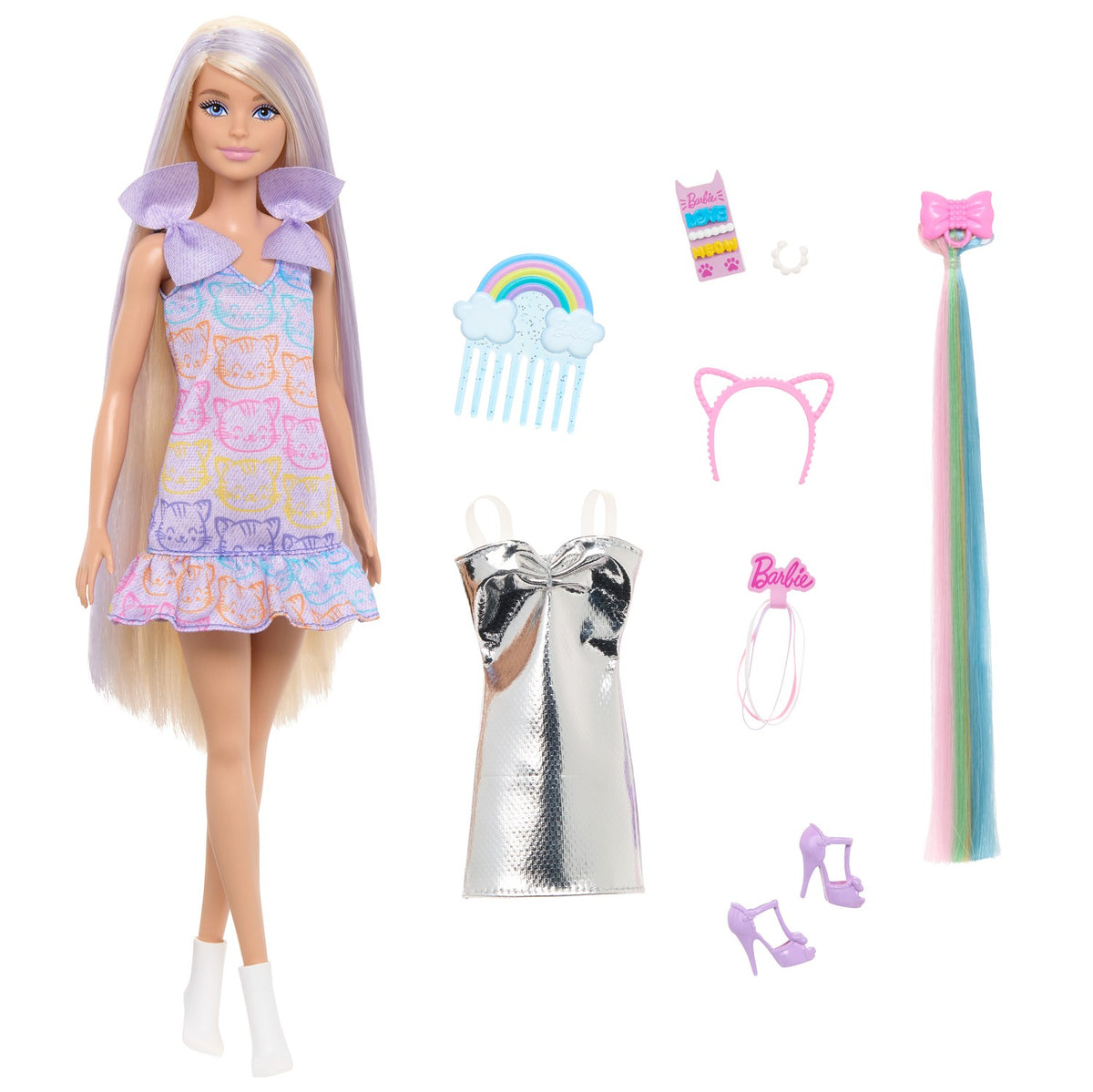 Barbie Hair Play Doll Blonde