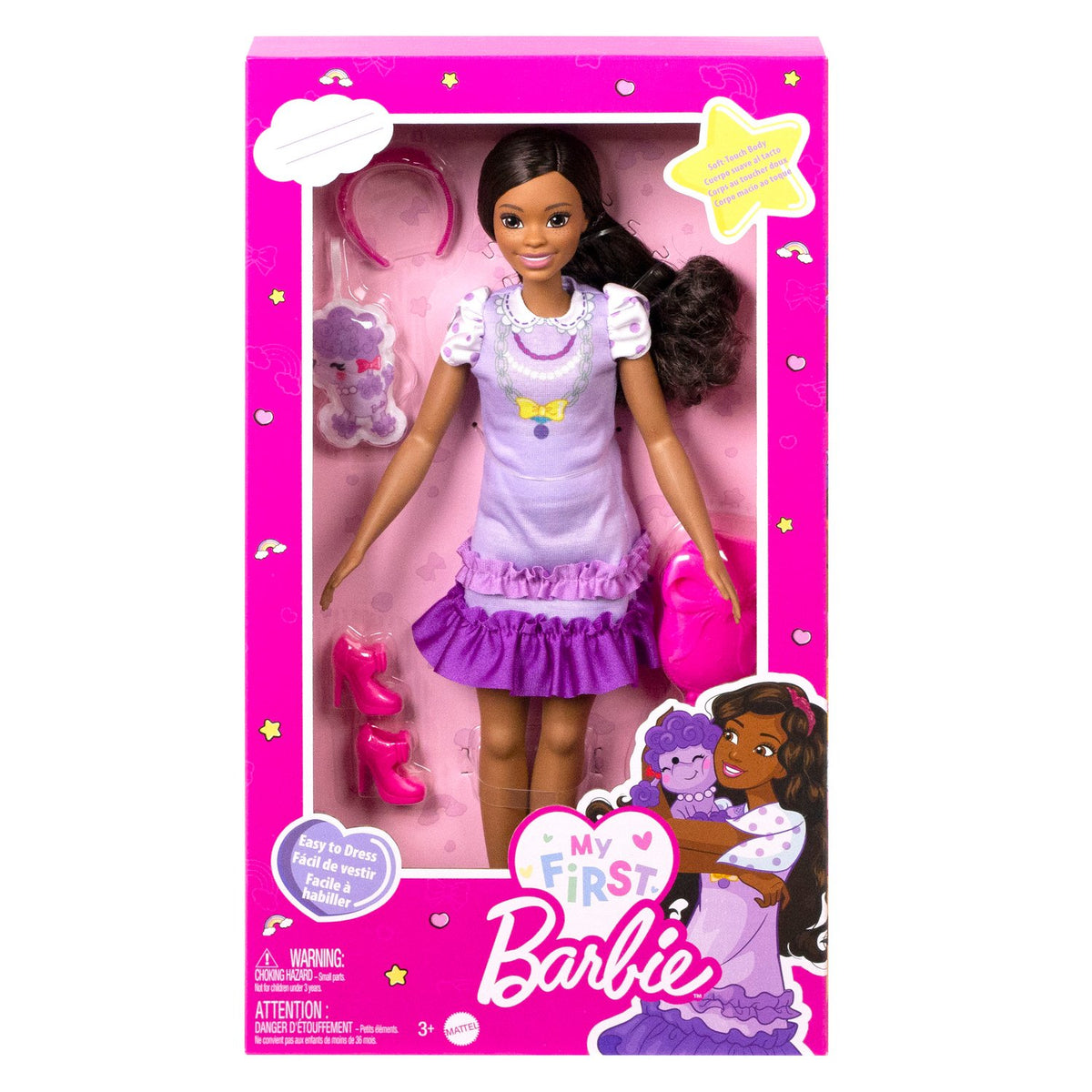 Barbie My First Barbie Doll And Puppy