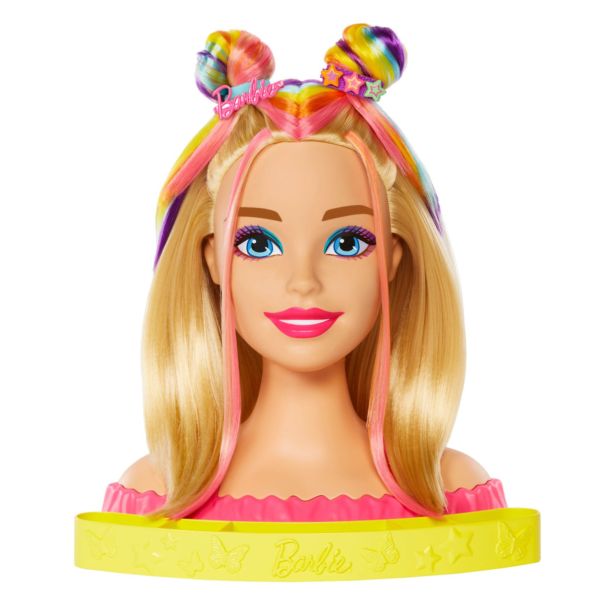 Barbie Neon Rainbow Deluxe Styling Head