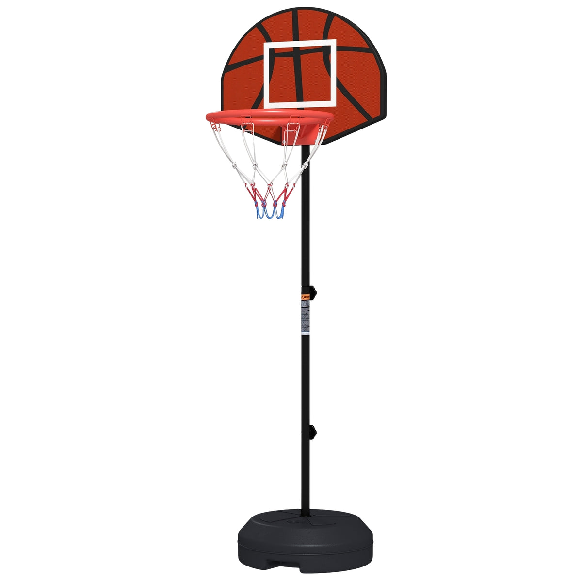 Basketball Hoop Stand Height-Adjustable Basketball Stand Magnetic Dartboard 129-179Cm