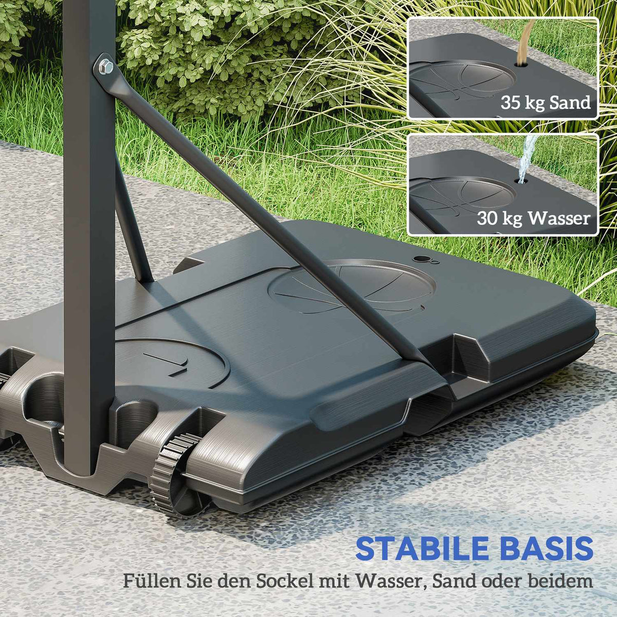 Basketball Hoop with Stand Roll 146-236 cm Height Adjustable Basketball Stand with 71x45cm Back Wall Portable Hoop System for Teenagers Adults Basketball System for Indoor Outdoor |