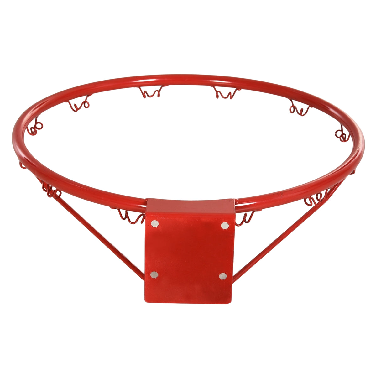 Basketball net Basketball hoop with net, steel tube + nylon, red + blue + white, ø46 cm