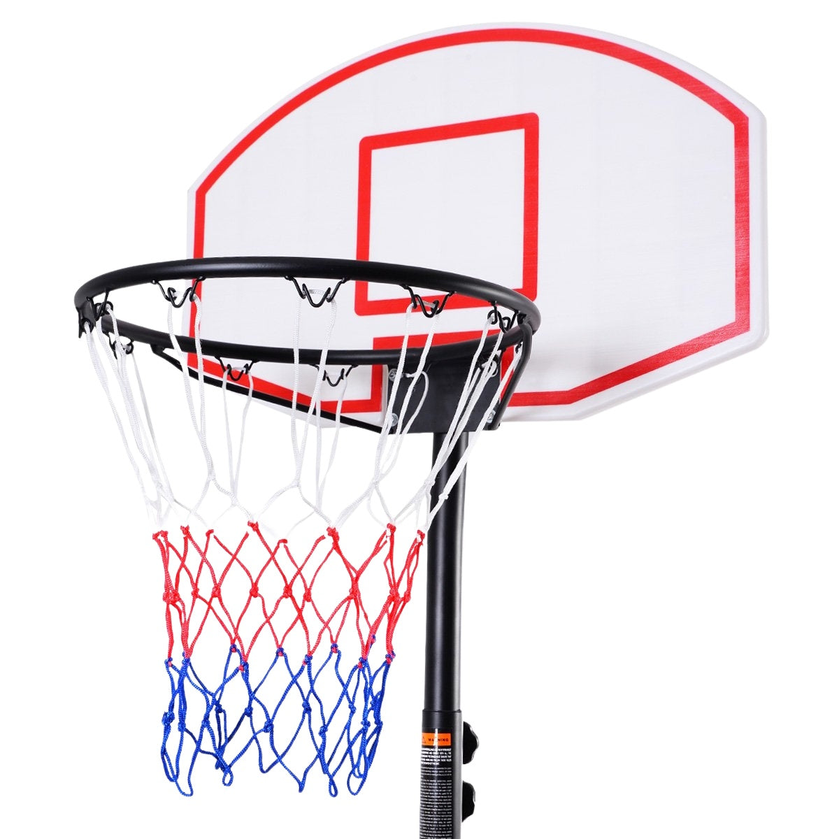 Basketball stand mobile basketball hoop with stand height adjustable