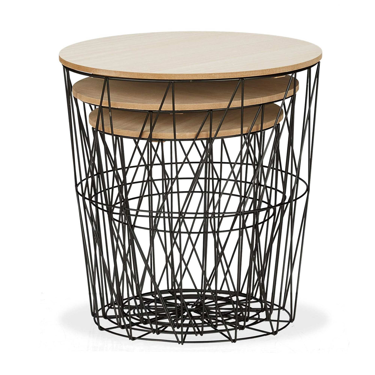 Basket table - set of 3