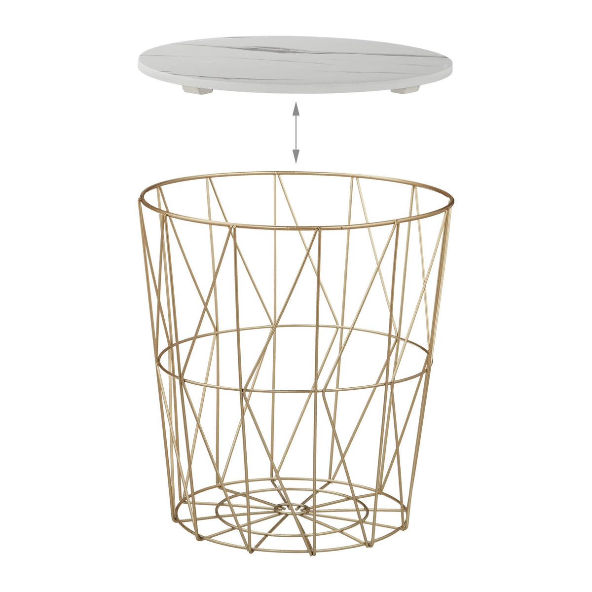 Basket table set of 3