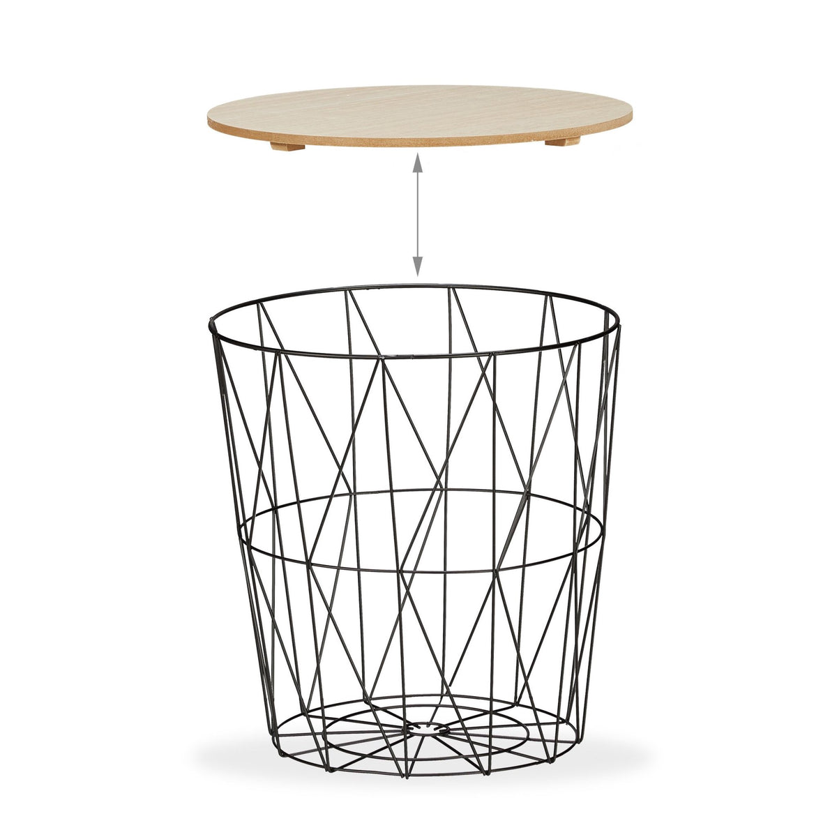 Basket table - set of 3