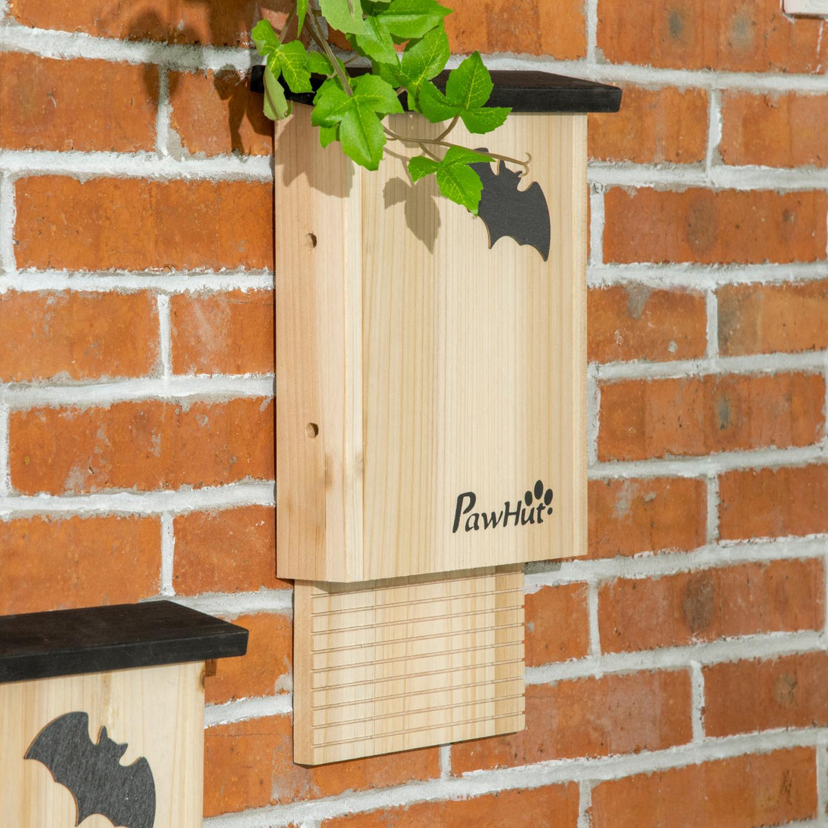 Bat Box Set Of 3, Bat House, Nesting Box For Bats, Hanging Bat Box For Summer, Winter, Fir Wood, Natural