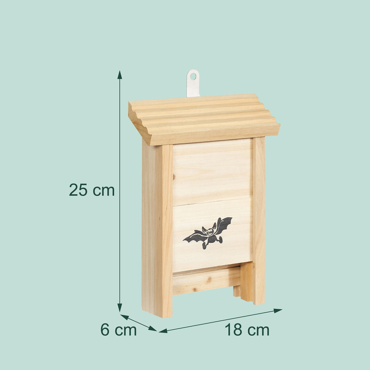 Bat Boxes, Set of 4 – Untreated Wood, Easy Climb