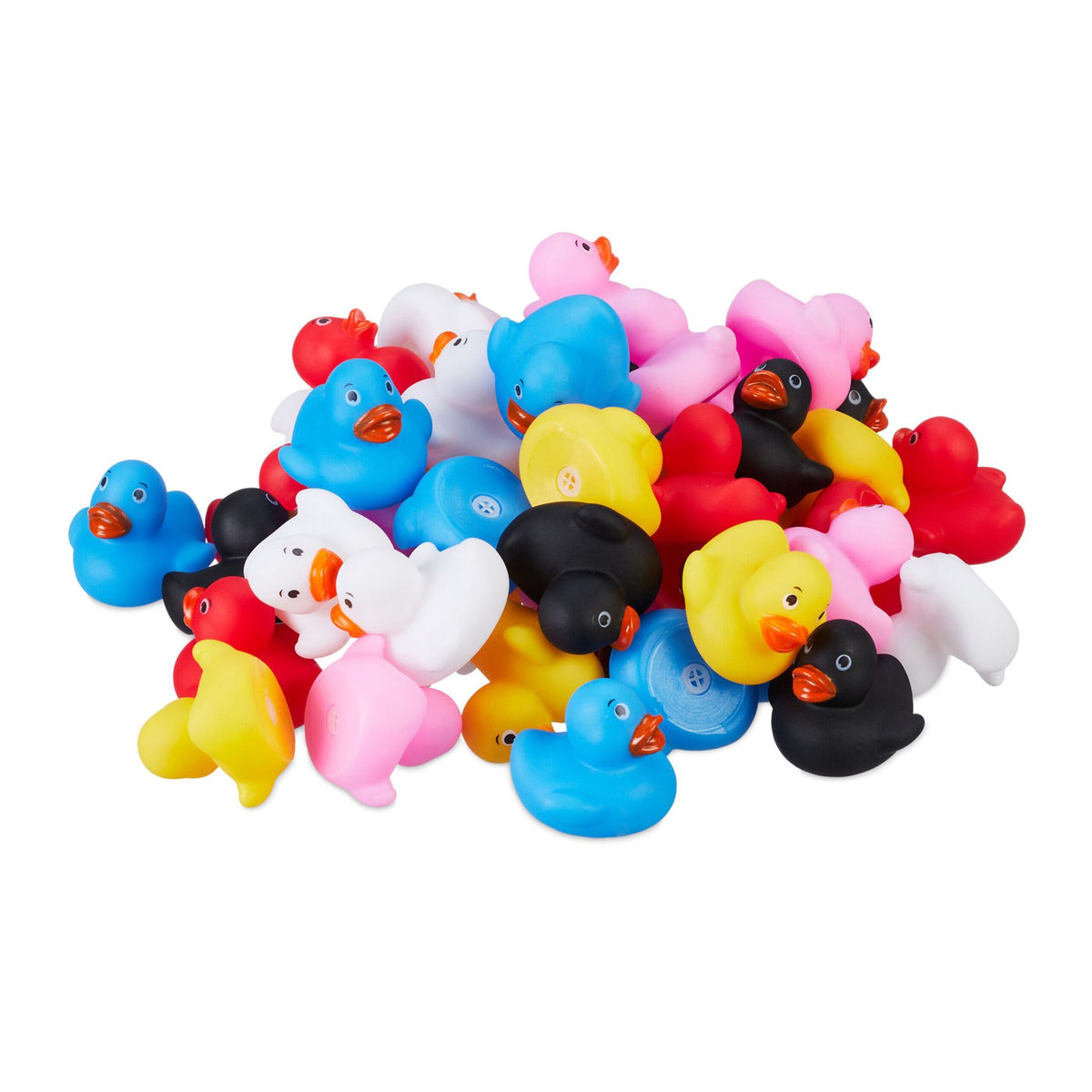 Bathing ducks in a set of 48