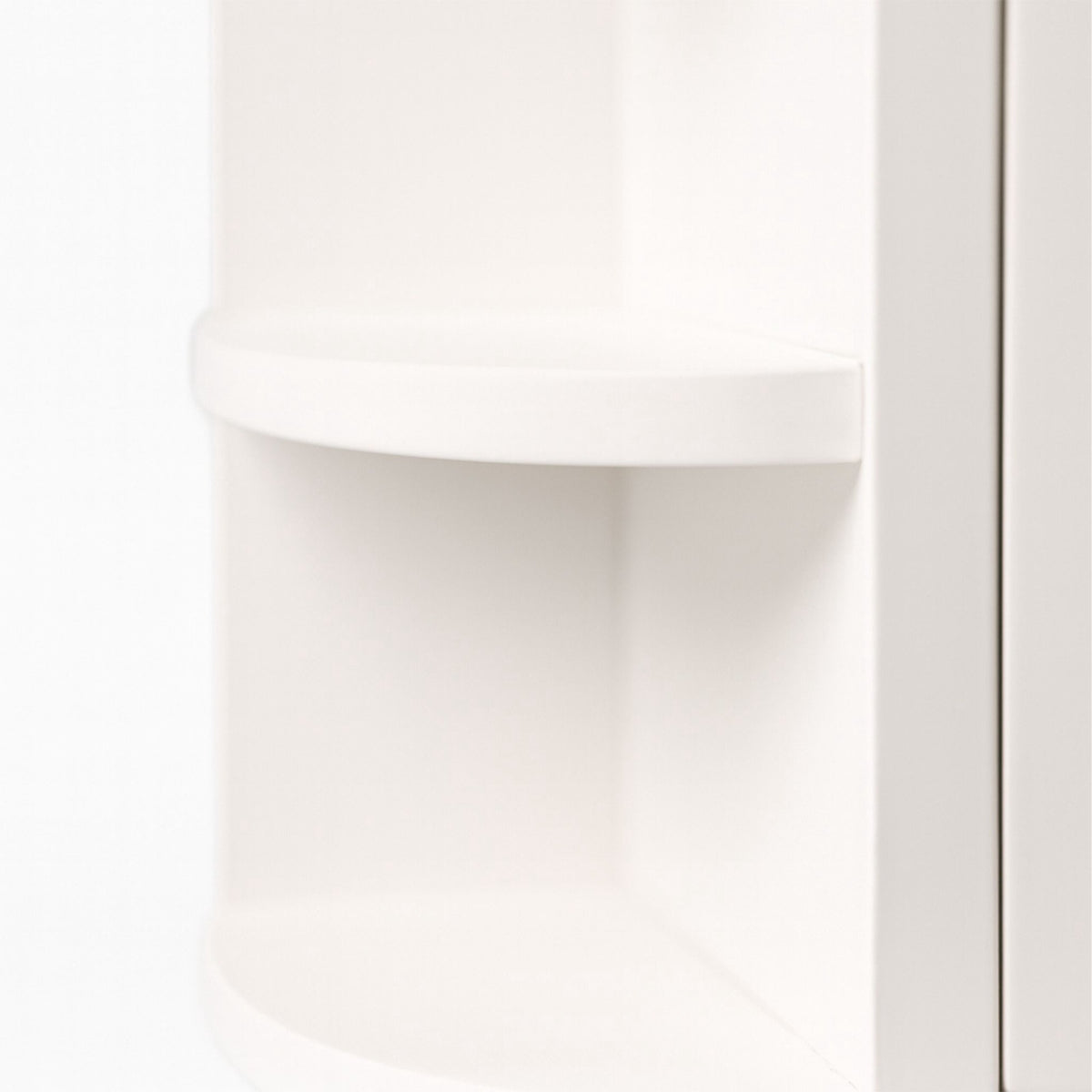 Bathroom Mirror Cabinet with 10 Shelves, Wall-Mounted