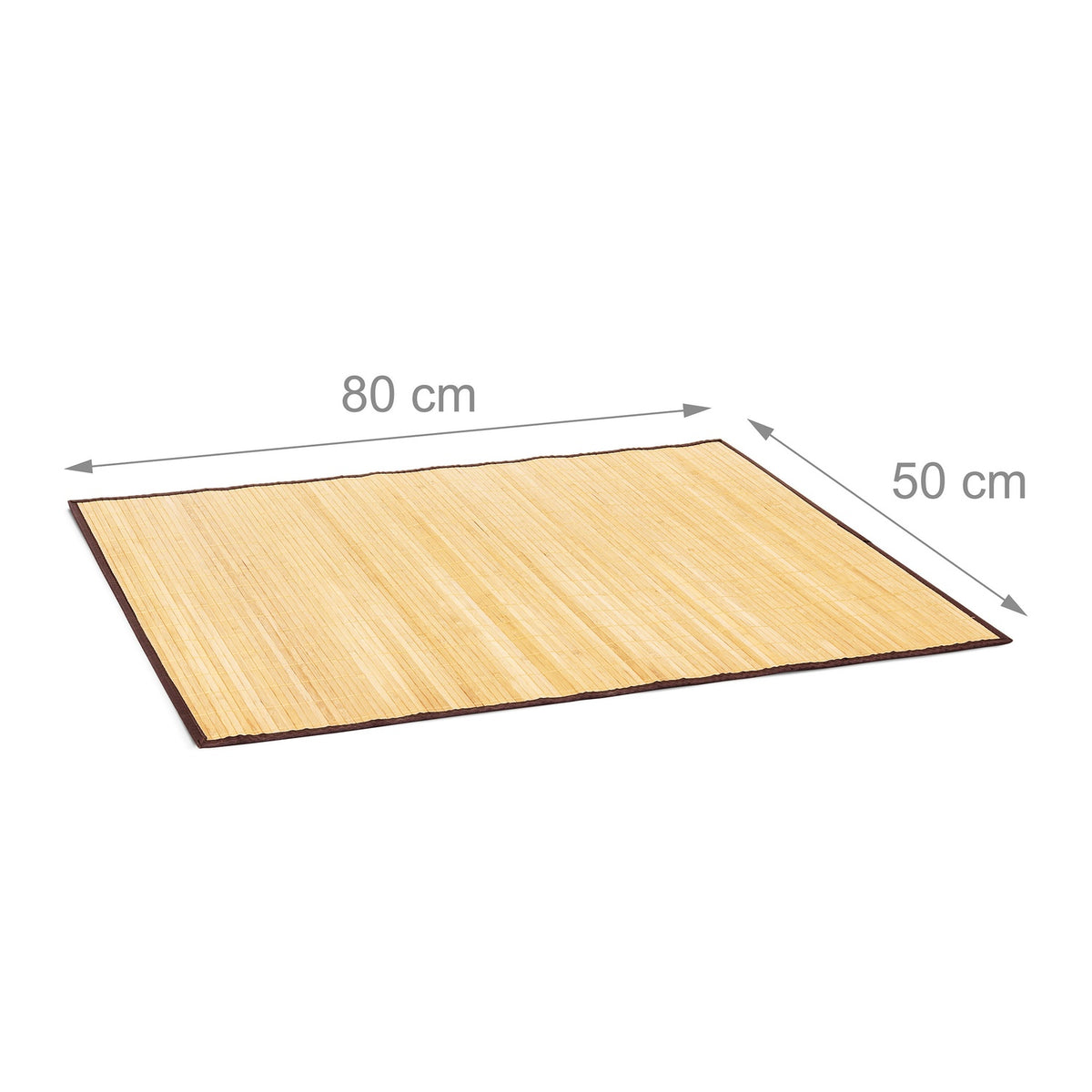 Bathroom mat bamboo different sizes