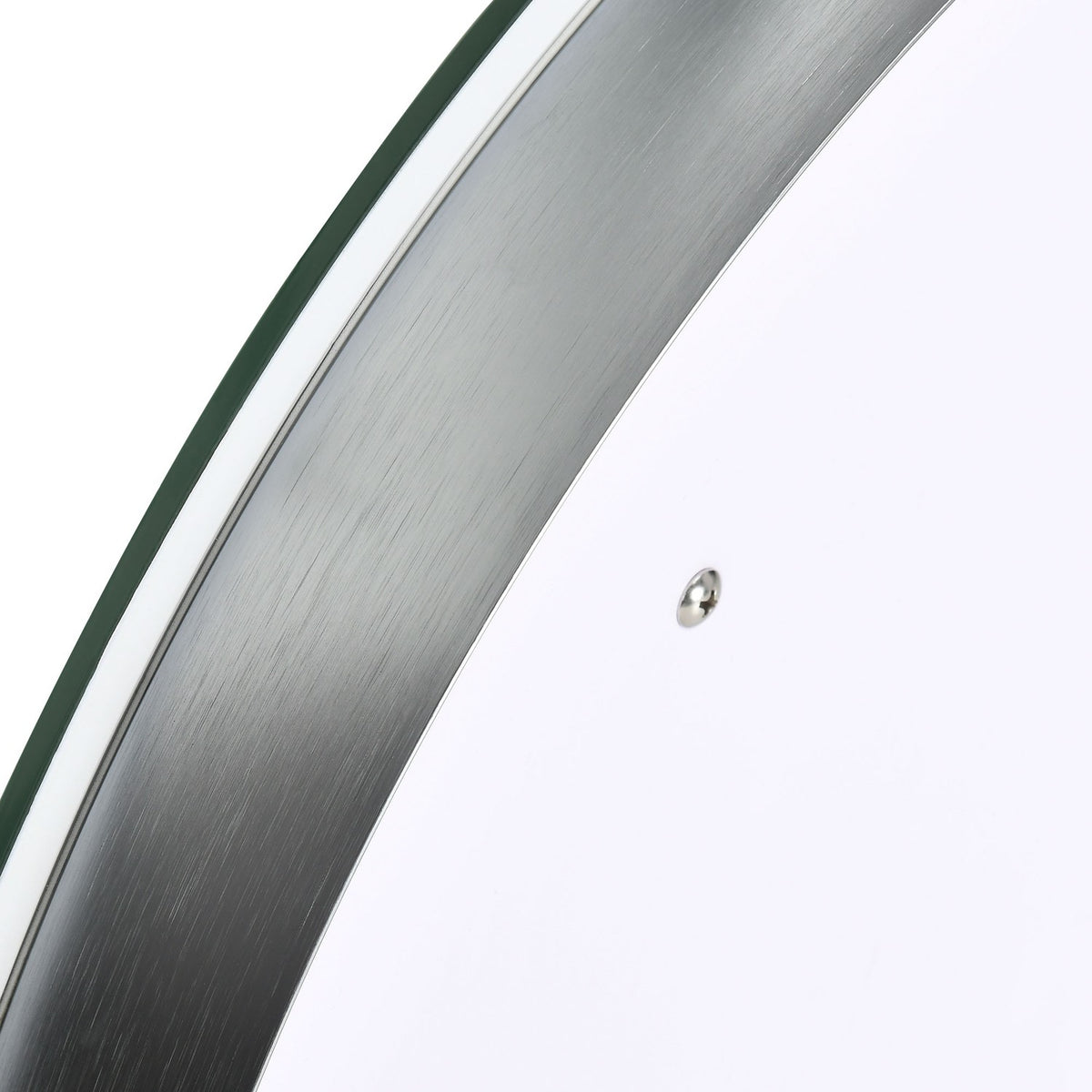 Bathroom mirror, Ø50 cm IP44, bathroom mirror with LED lighting, touch function, memory function, anti-fog