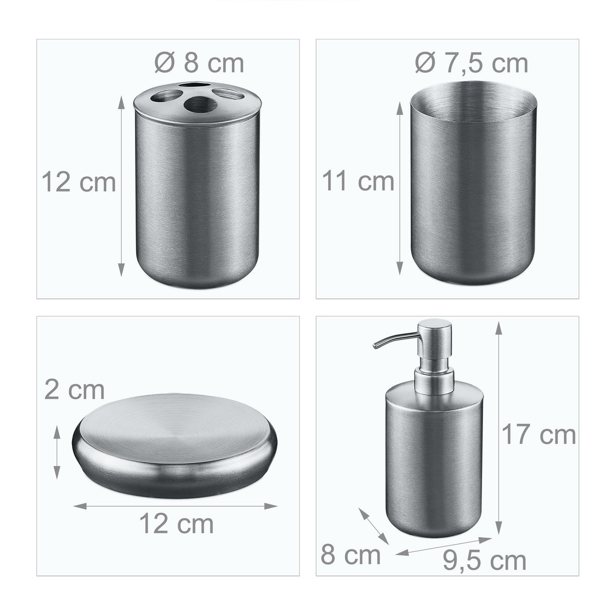 Bathroom set 4 parts