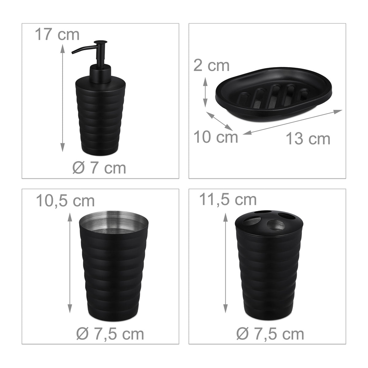 Bathroom set 4 parts