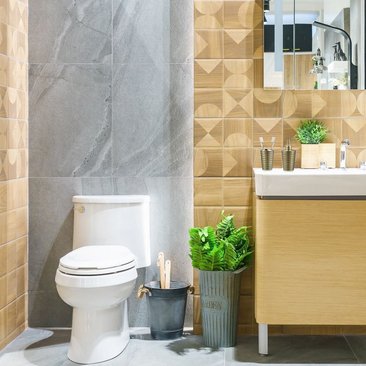Bathroom set 4 parts