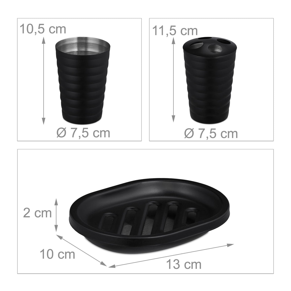 Bathroom set 5 parts