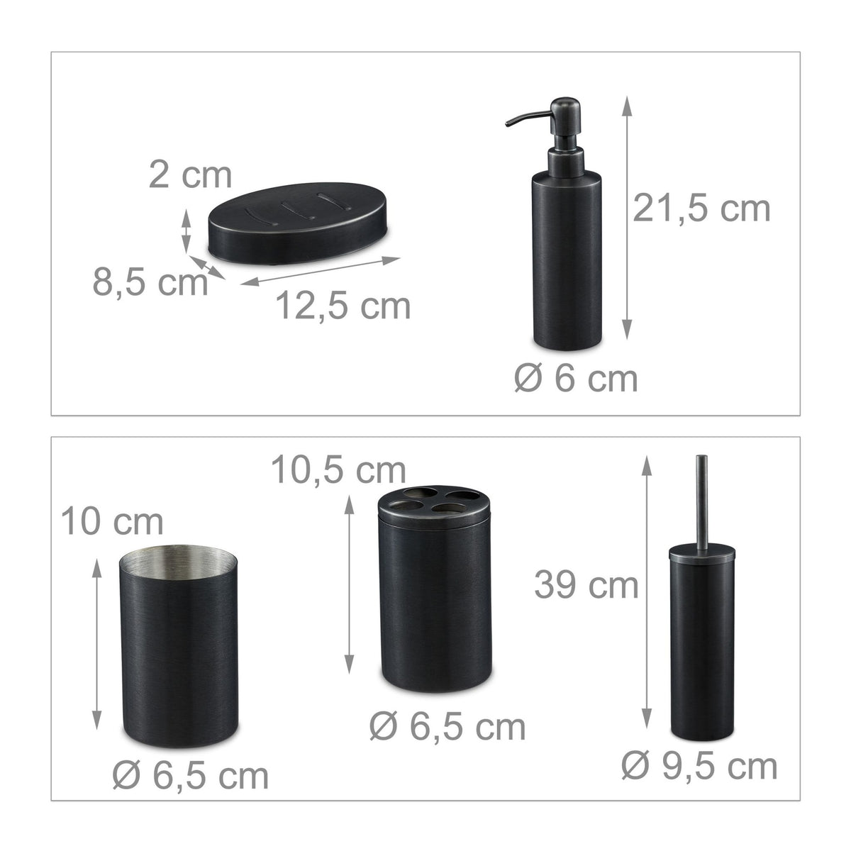 Bathroom set 5 parts