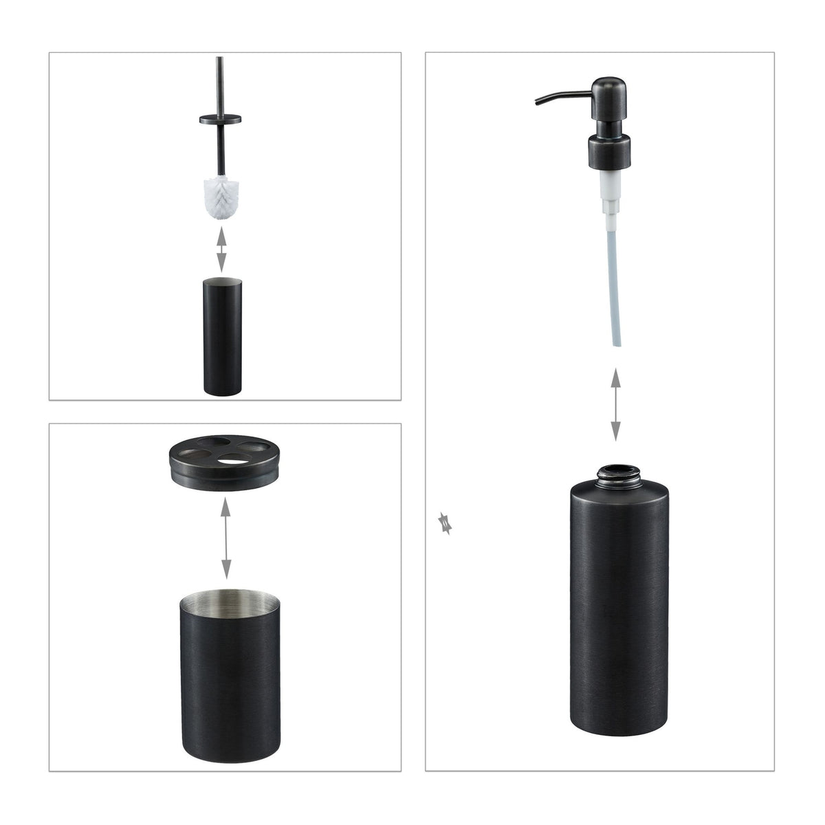 Bathroom set 5 parts