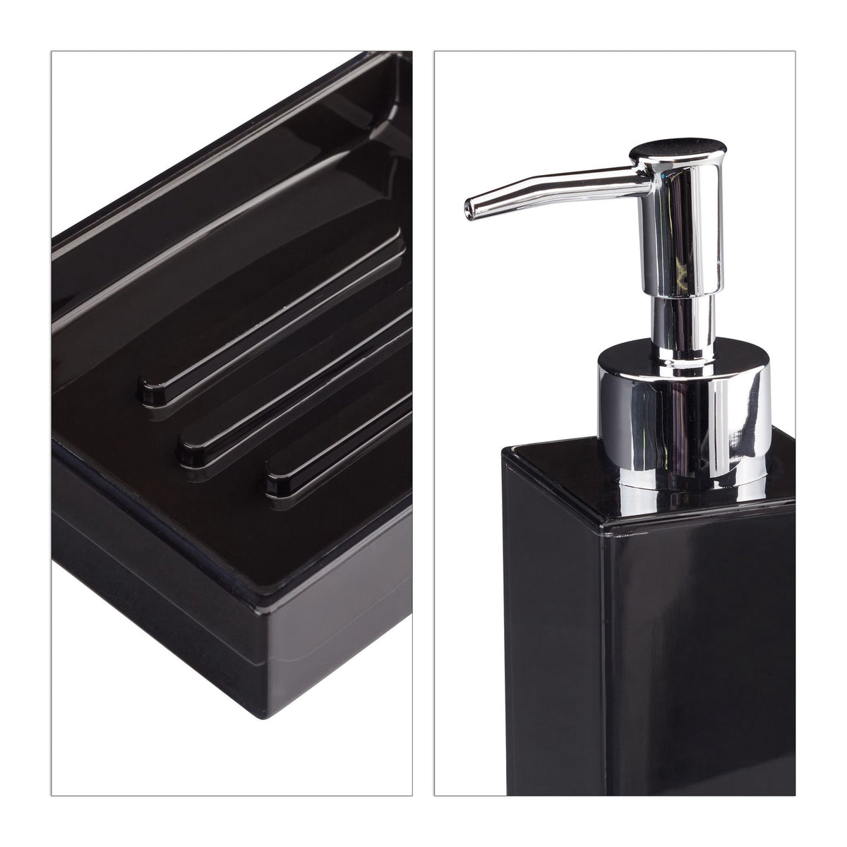 Bathroom set with 4 parts
