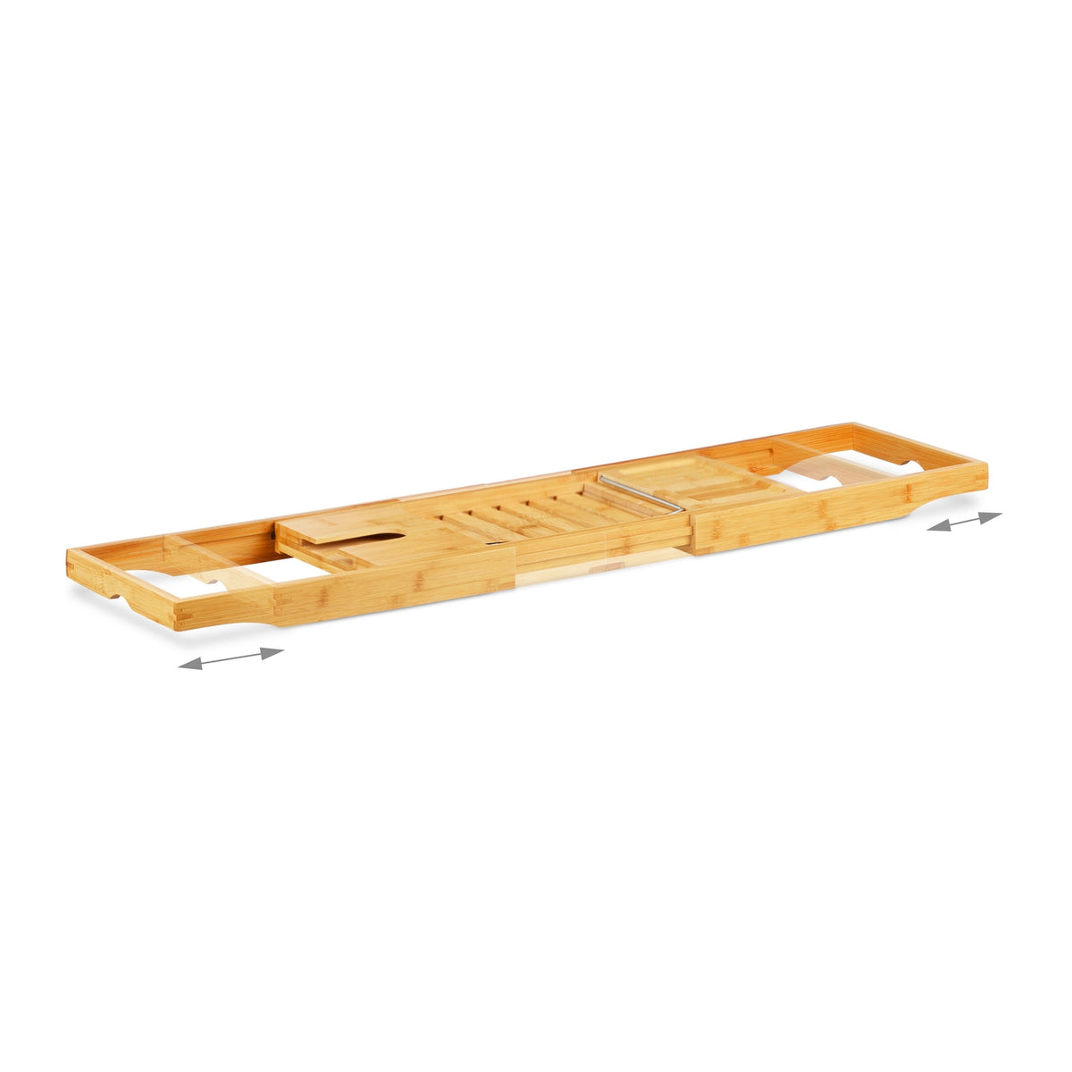 Bath shelf in bamboo Adjustable