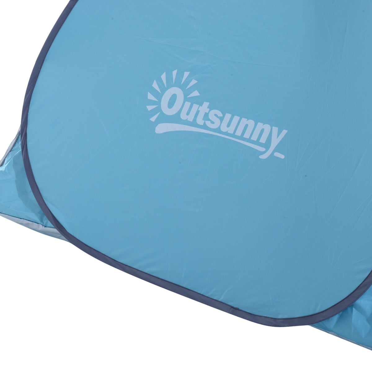 Beach Shelter Quick Assembly Beach Tent Pop Up Tent, Automatic, Polyester, Blue, 200X150X119Cm