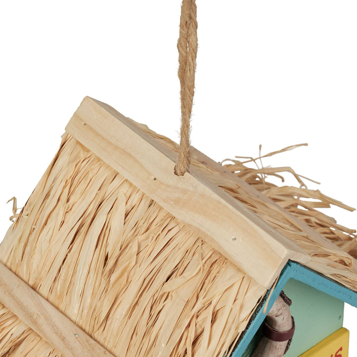 Beach house style decorative bird house