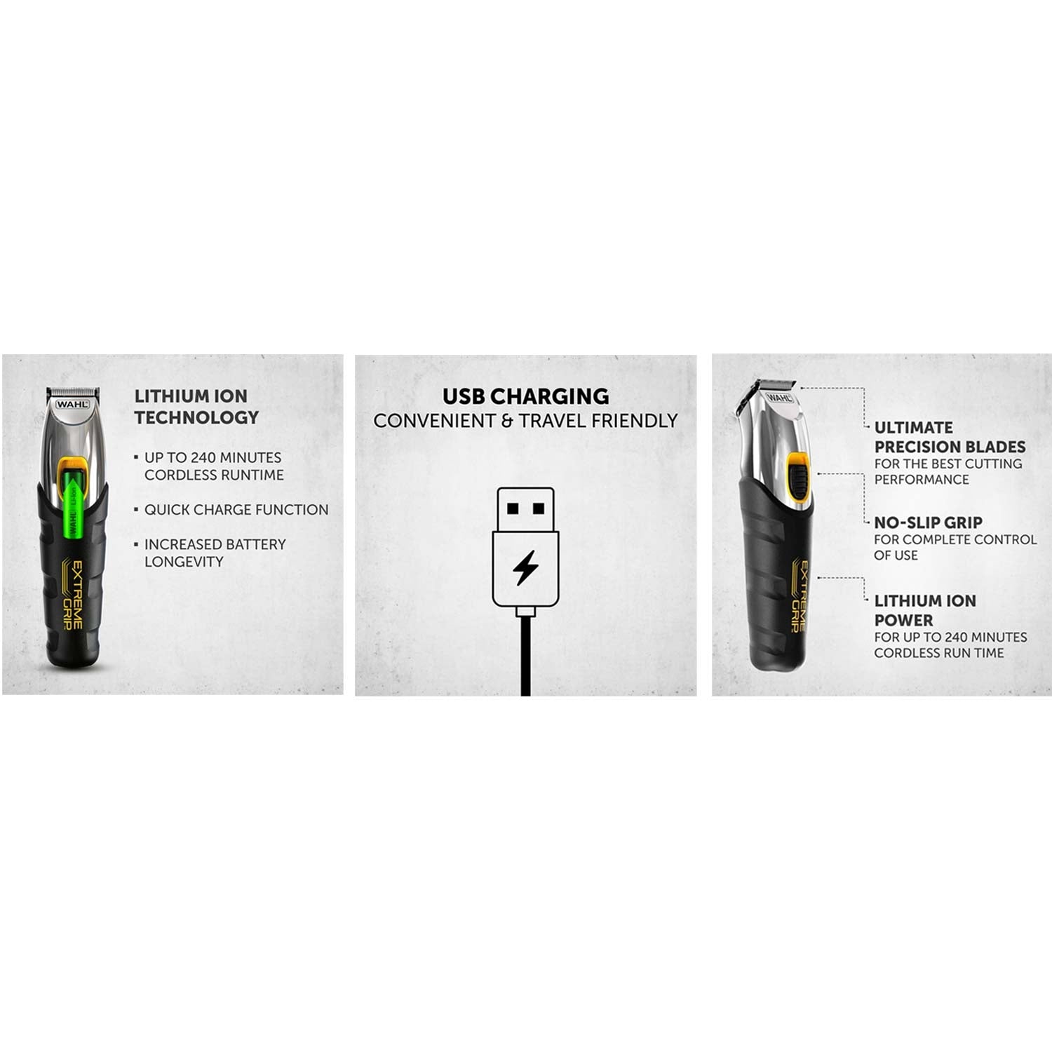 Beard Trimmer Extreme Grip - NO-Slip