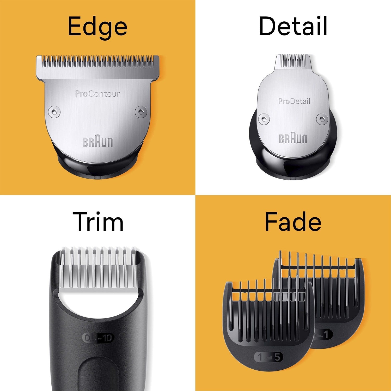 Beard trimmer Satin Chrome BT9440