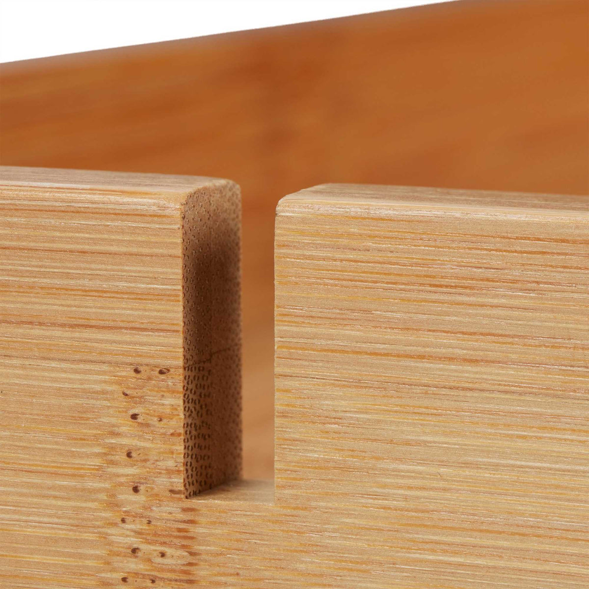 Bedside table in bamboo