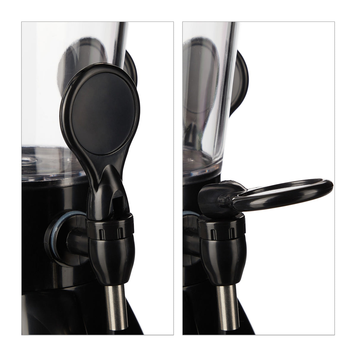 Beer Tower Dispenser, 4L, 3 Taps, Portable Party Use