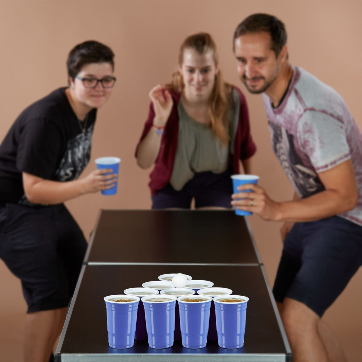 Beer pong mugs in sets of 50
