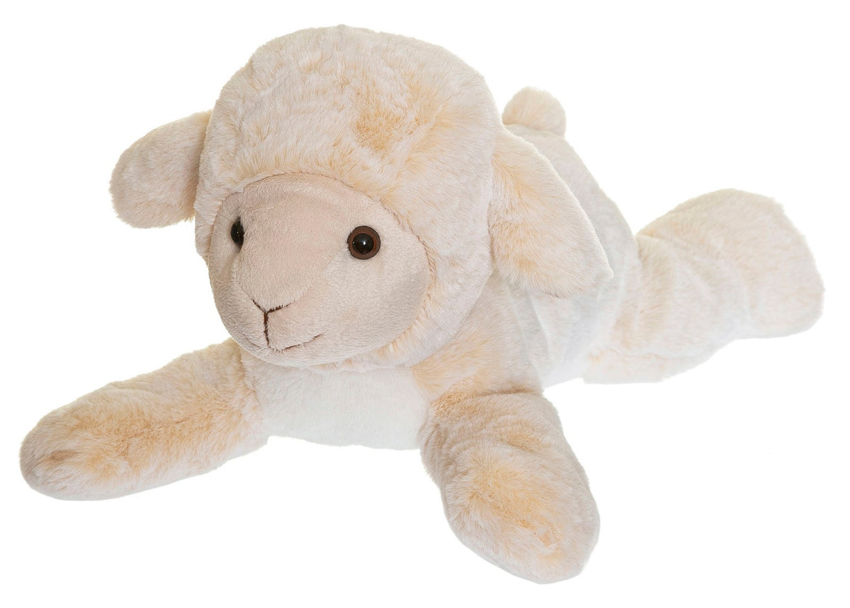 Beige Plush Lamb Toy, 40cm, Machine Washable