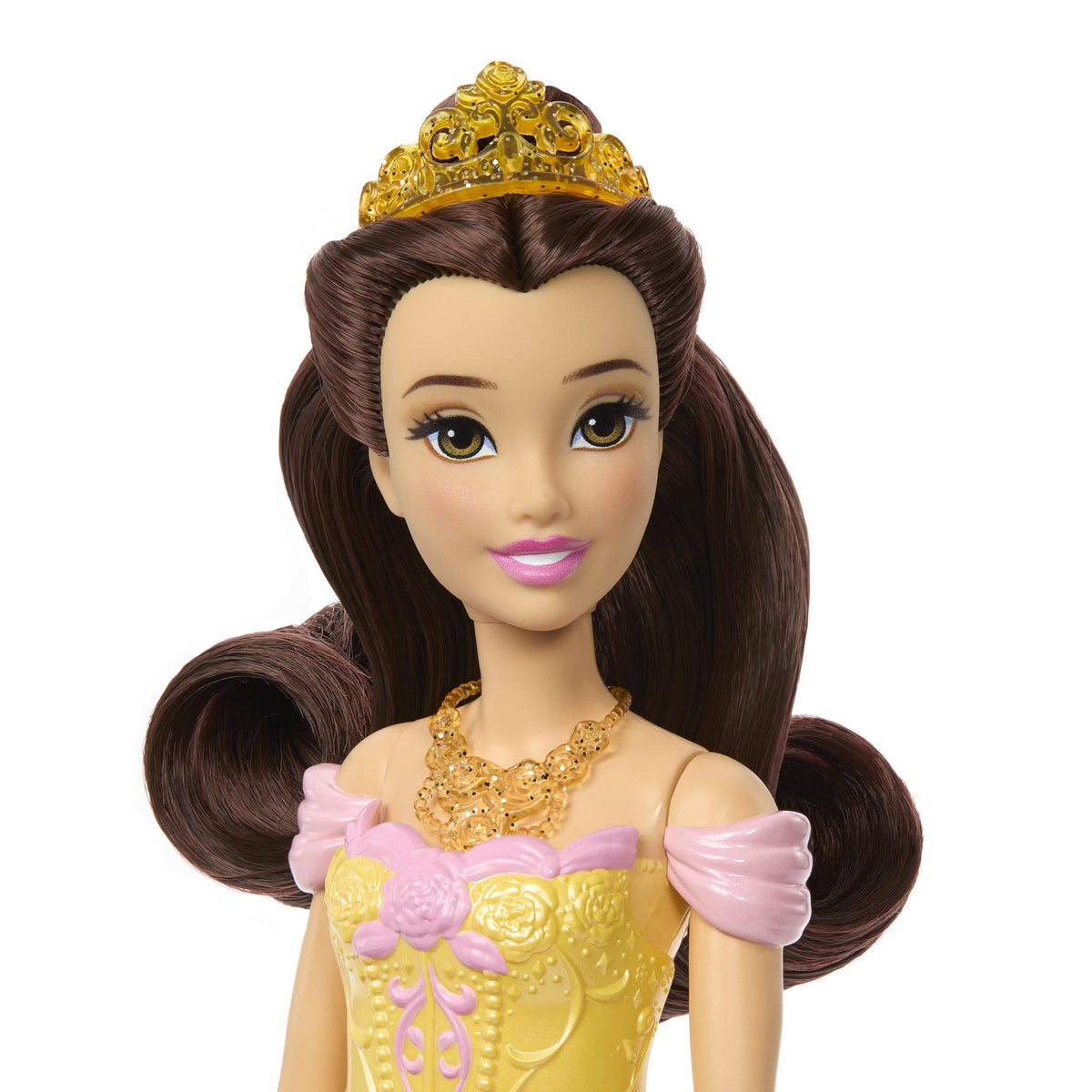 Belle Doll Set with Yellow Ball Gown & Pink Tea Outfit