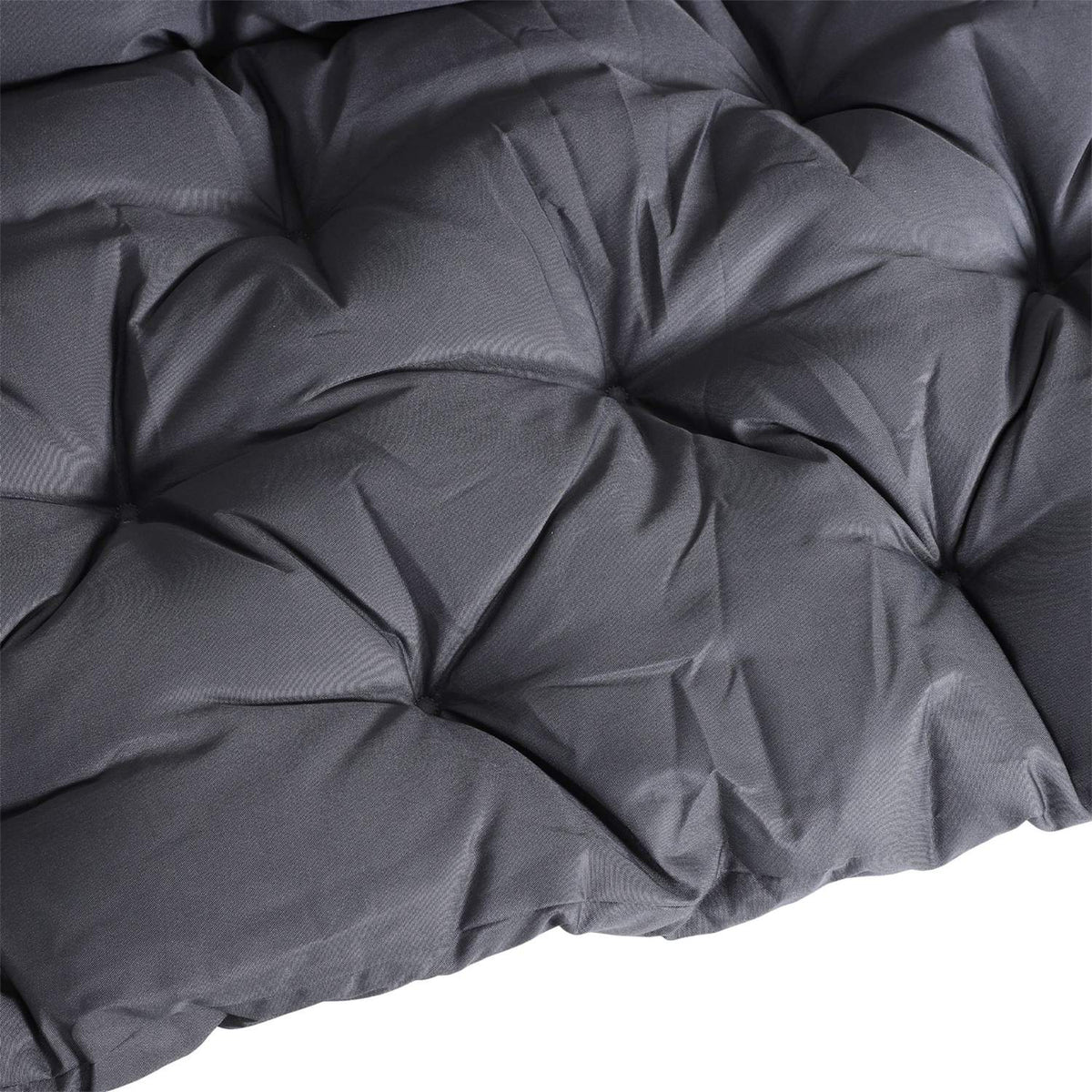 Bench Cushion Seat Cushion Back Cushion Cushion For Bench Garden Bench Garden Furniture Porch Swings 150 98X8Cm Cotton Dark Gray
