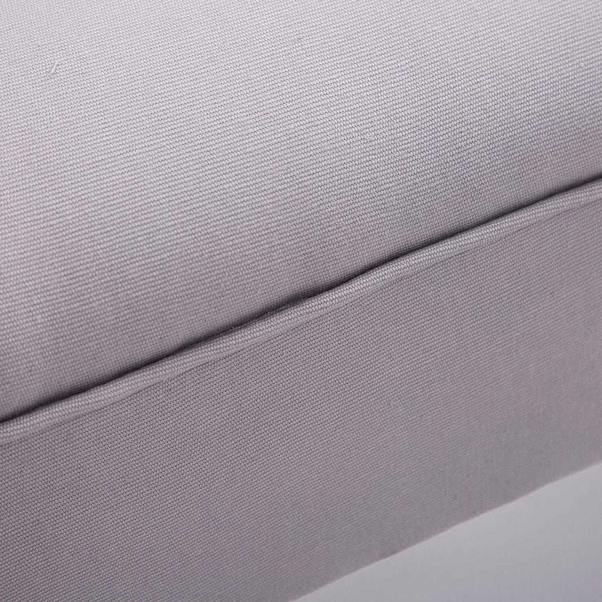 Bench For Bedroom Bed Bench, Upholstered Bench In Gray, Mdf & Foam, 102X31X51Cm