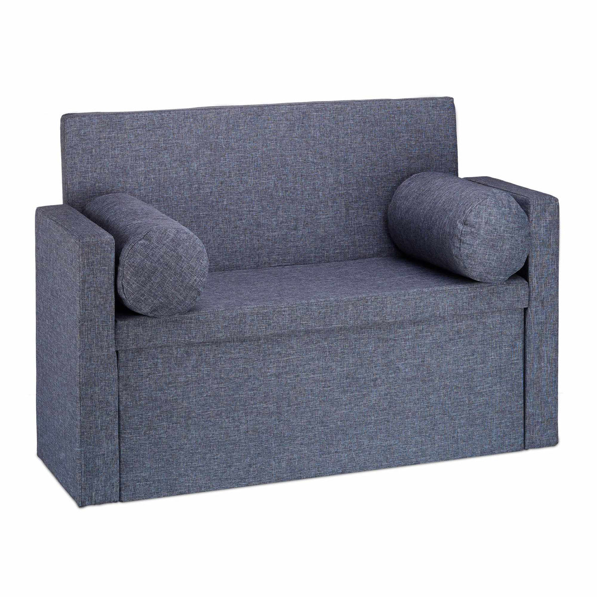 Bench backrest with cushion