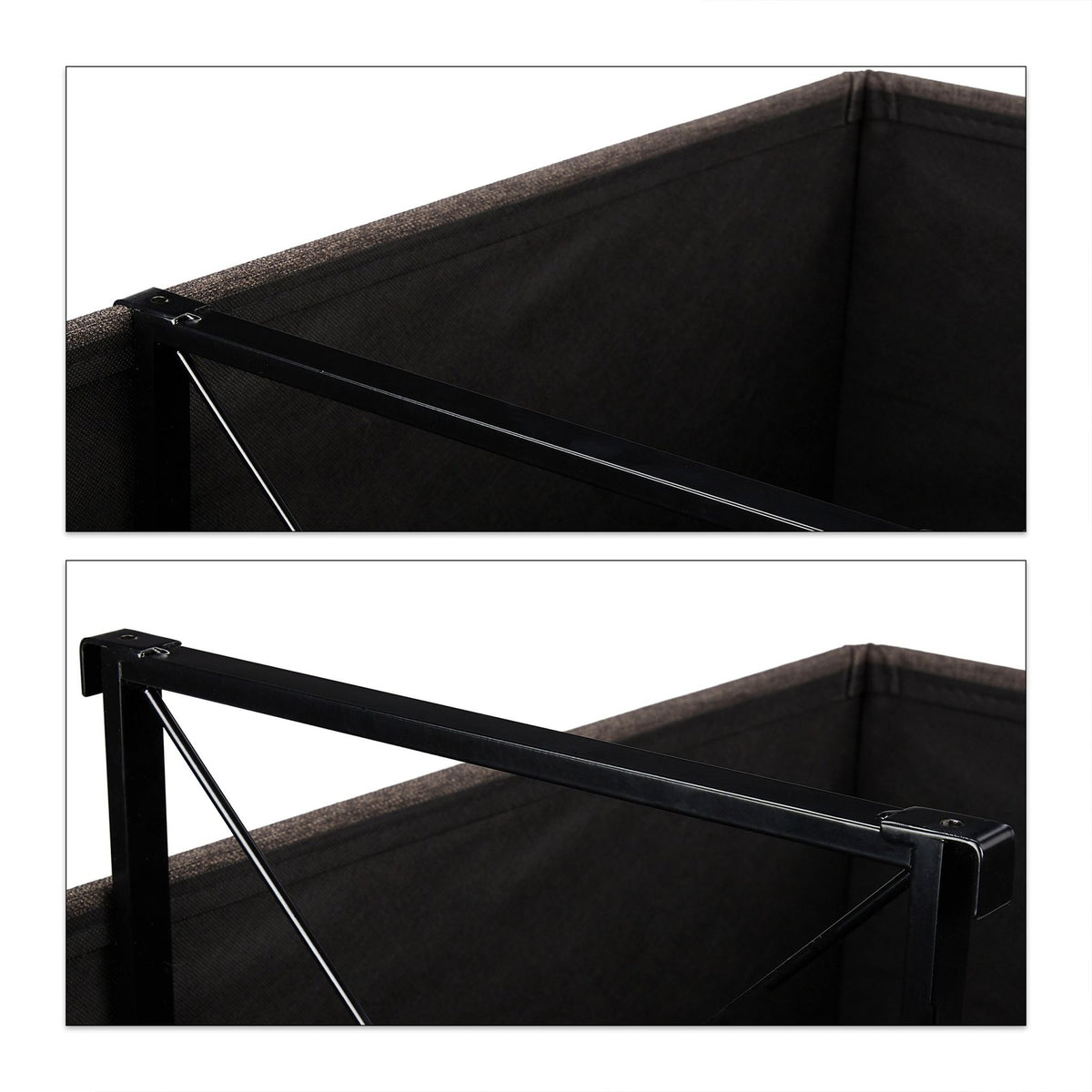 Bench with partition grid
