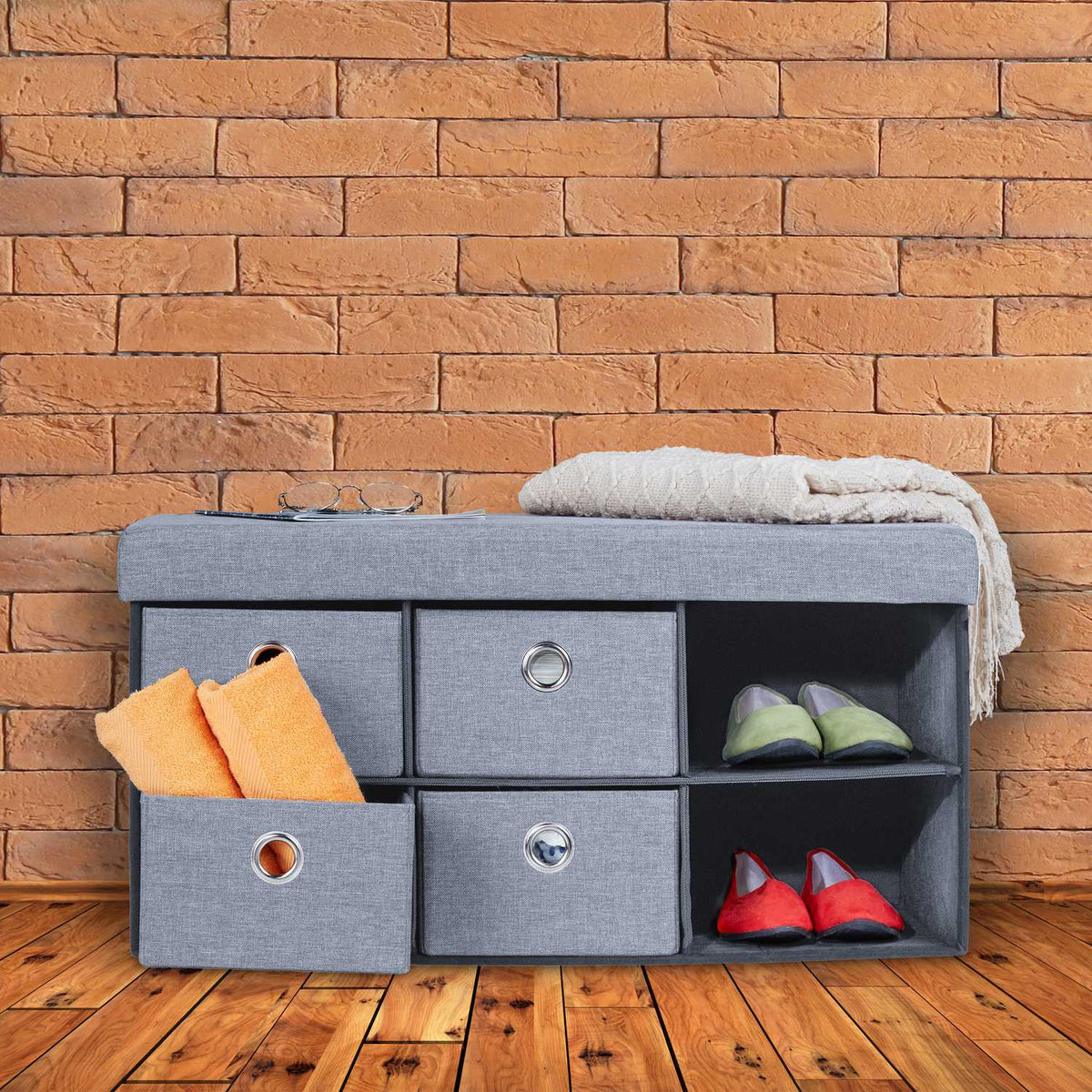 Bench with storage