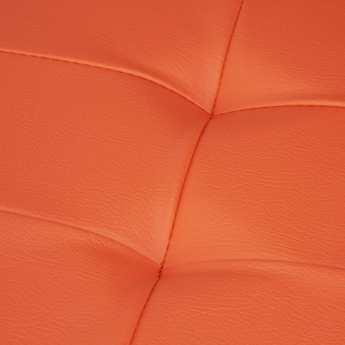 Bench with storage space in artificial leather