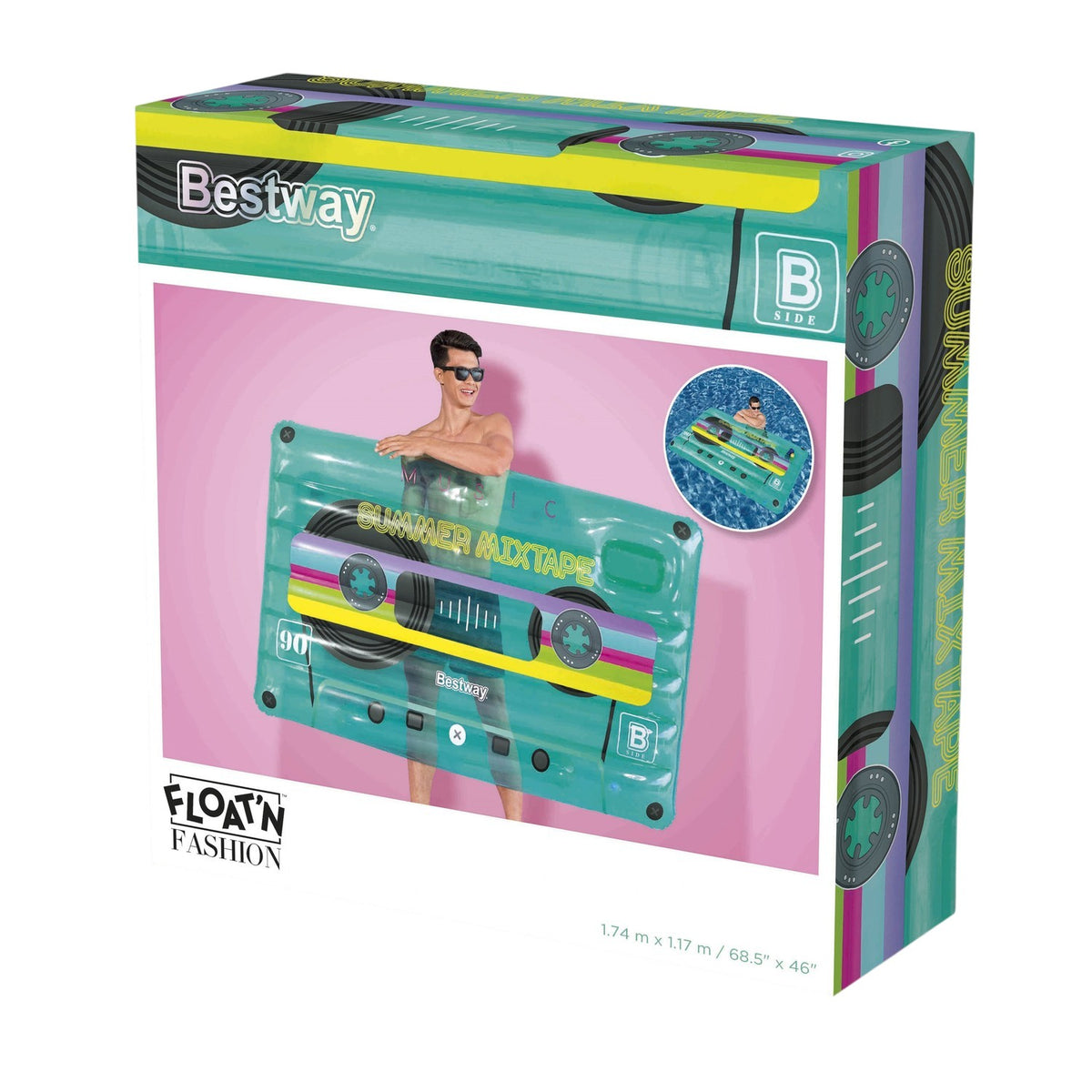 Bestway Retro Beats Pool Float