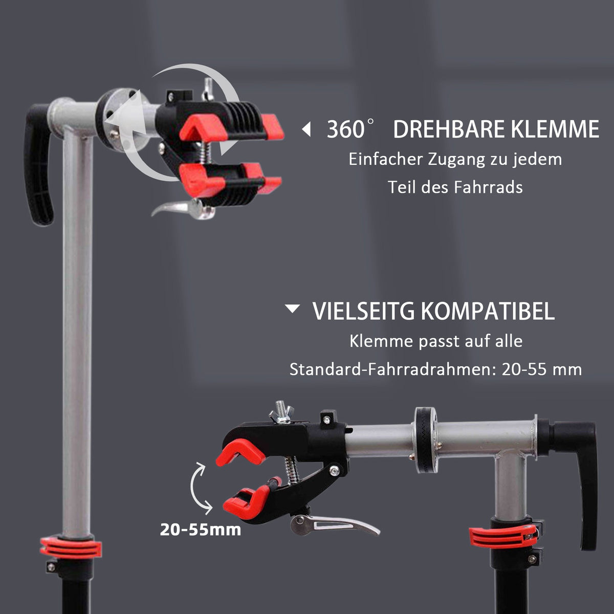 Bicycle Assembly Stand Repair Stand Assembly Stand With Tool Tray