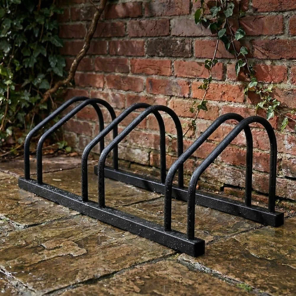 Bicycle Rack Stand – Floor Or Wall Mount, Steel, 65 mm