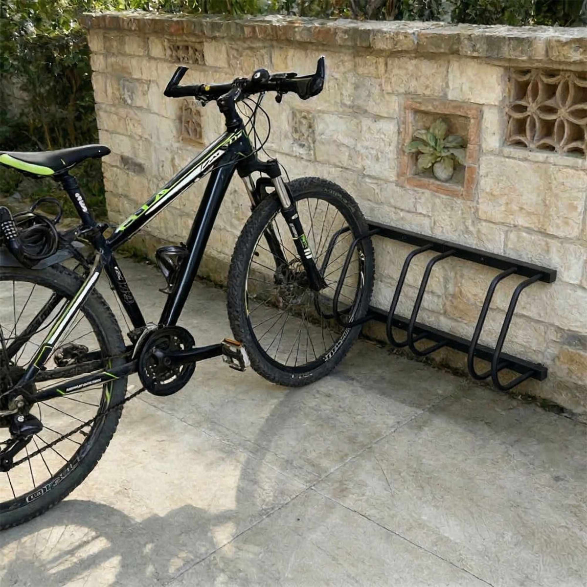 Bicycle Rack Stand – Floor Or Wall Mount, Steel, 65 mm